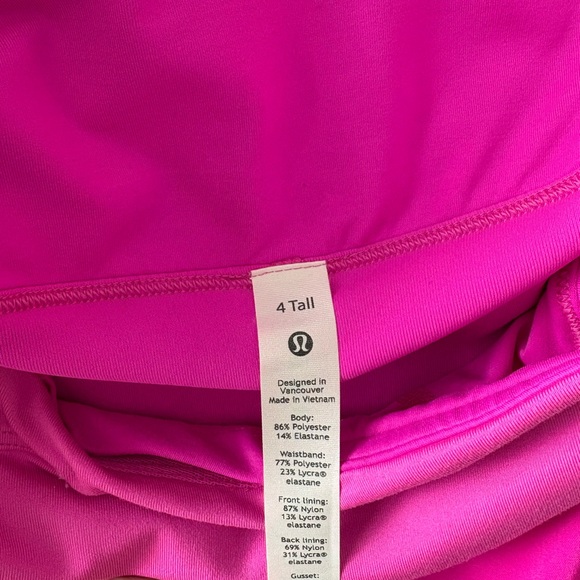 Lululemon Essential High Rise Running Women's Skirt Built In Shorts - Picture 4 of 5